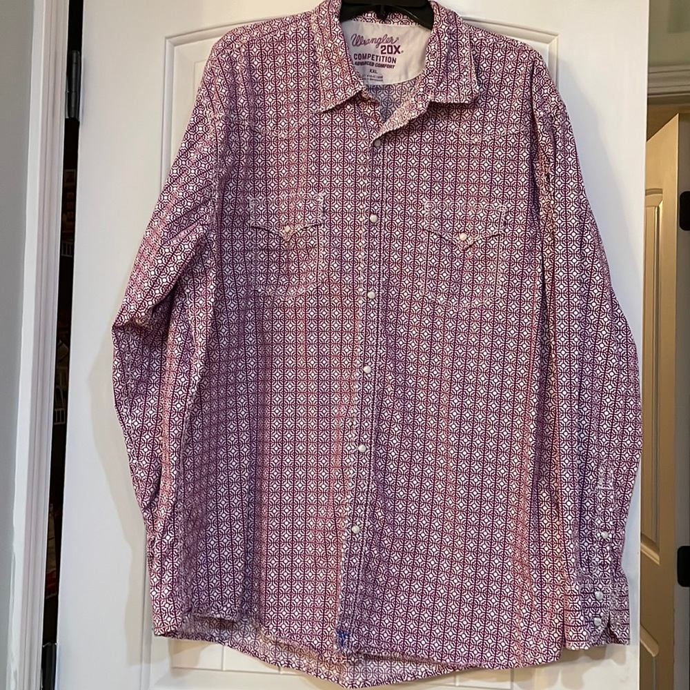 Wrangler XXL pearl snap